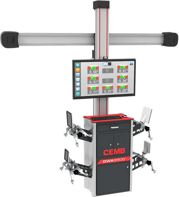 3D masina za centriranje trapa CEMB DWA 3500 HD
